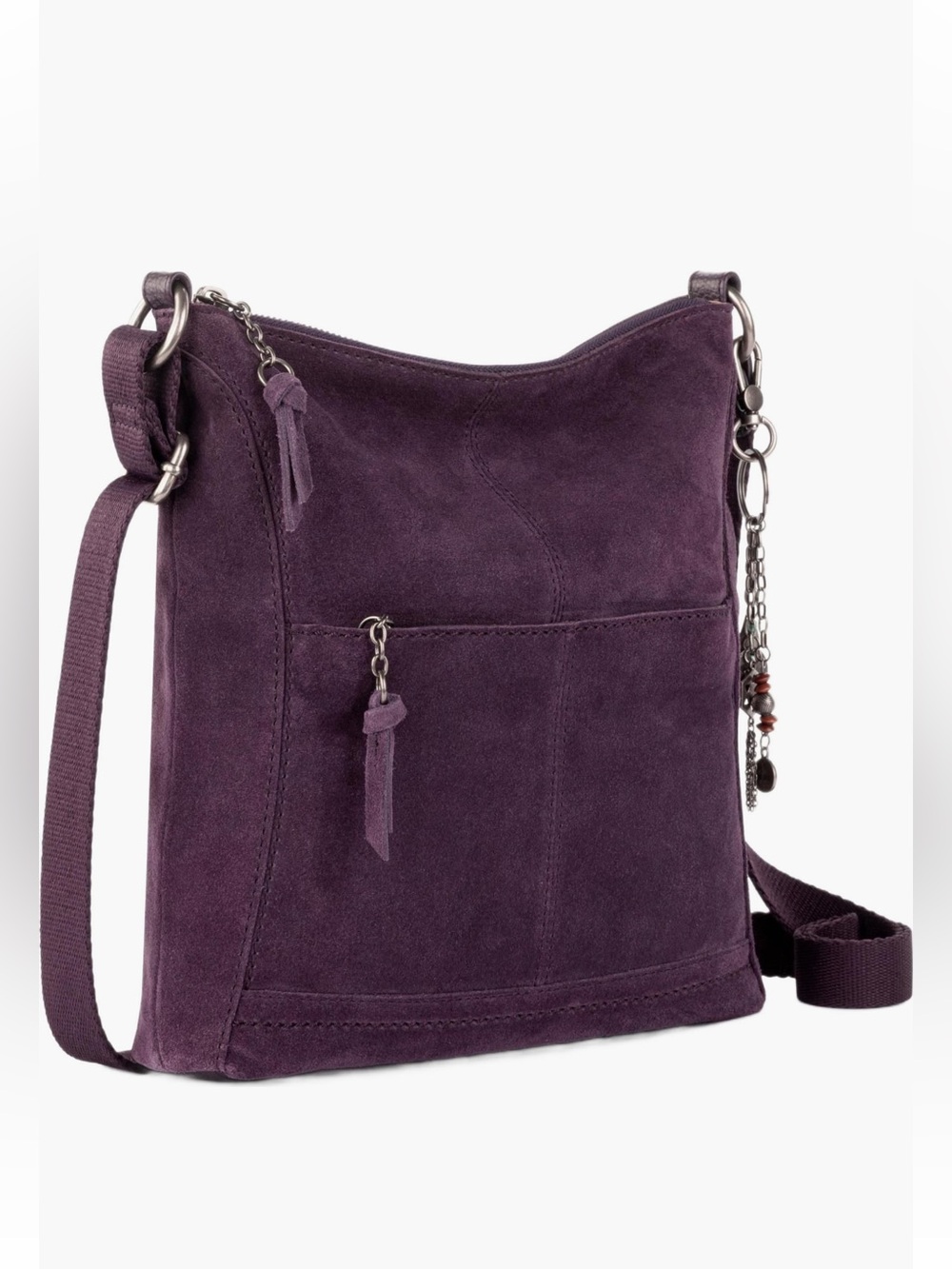 The Sak Lucia Crossbody Suede Bag - Picture 3 of 12
